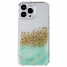 Handyhülle Für iPhone 14 Pro Glitzerkunst