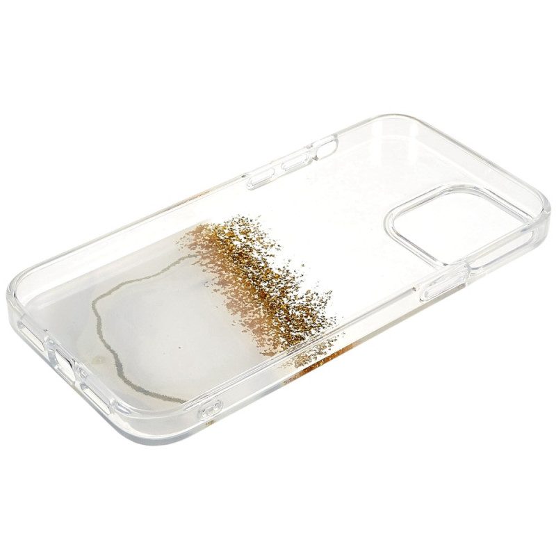 Handyhülle Für iPhone 14 Pro Glitzerkunst