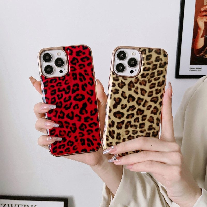 Hülle Für iPhone 14 Pro Leopard