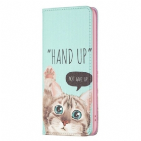 Schutzhülle Für iPhone 14 Pro Flip Case Hand-up