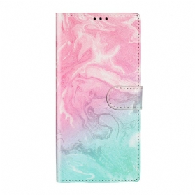 Flip Case Für Samsung Galaxy S20 Plus / S20 Plus 5G Designer-marmor