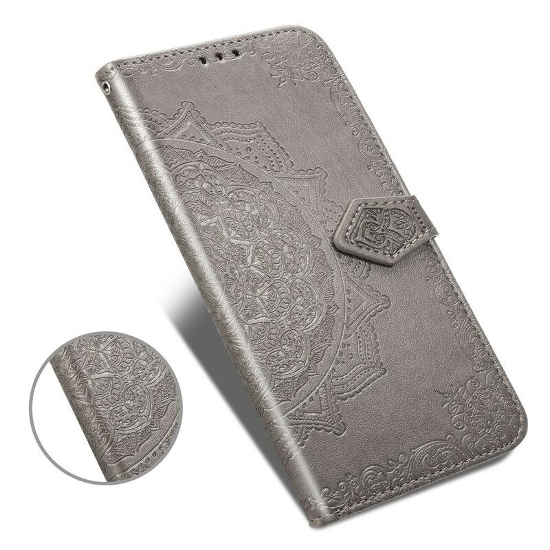 Flip Case Für Samsung Galaxy S20 Plus / S20 Plus 5G Mandala-mittelalter