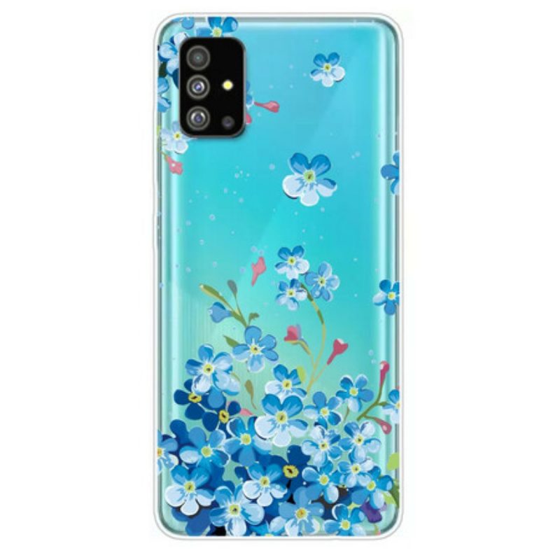 Handyhülle Für Samsung Galaxy S20 Plus / S20 Plus 5G Blaue Blumen