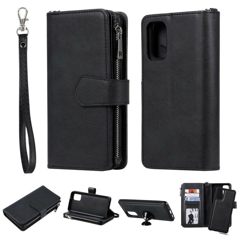 Hülle Flip Case Für Samsung Galaxy S20 Plus / S20 Plus 5G Brieftasche Abnehmbare Geldbörse