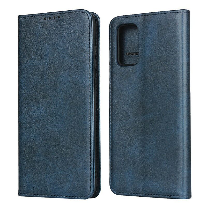 Schutzhülle Für Samsung Galaxy S20 Plus / S20 Plus 5G Flip Case Echtes Leder