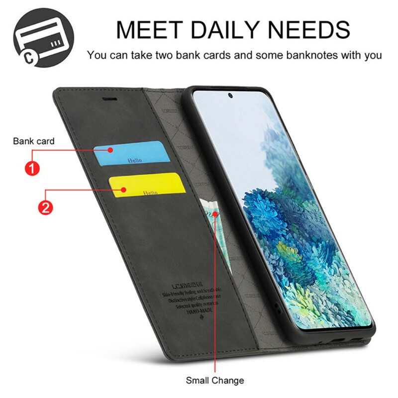 Schutzhülle Für Samsung Galaxy S20 Plus / S20 Plus 5G Flip Case Lc.imeeke Ledereffekt