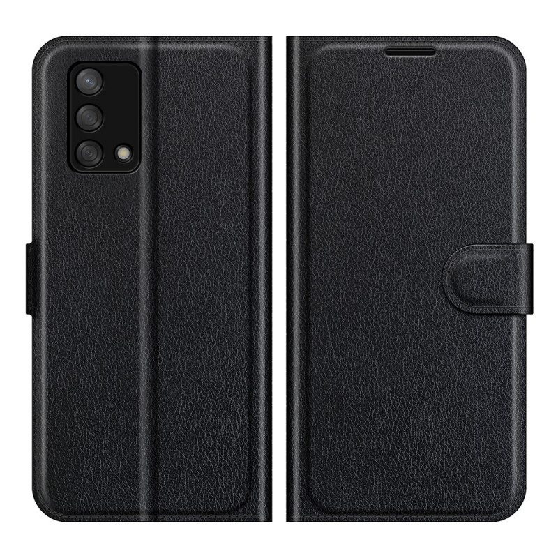 Flip Case Für Oppo A74 4G Klassisch