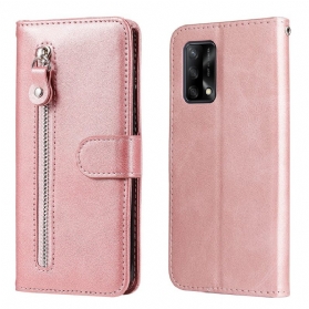 Flip Case Für Oppo A74 4G Vintage Geldbörse