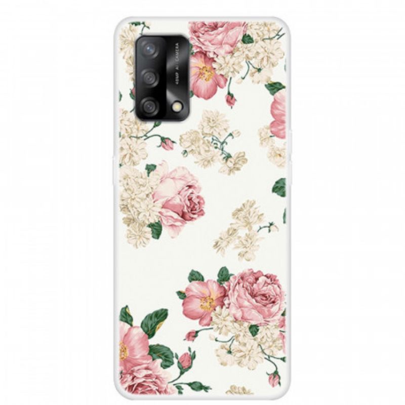 Handyhülle Für Oppo A74 4G Freiheitsblumen