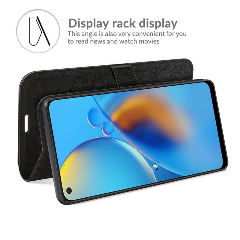 Lederhüllen Für Oppo A74 4G Ultra-kunstleder