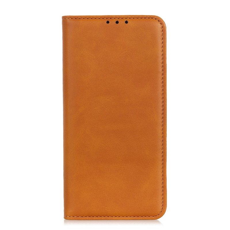 Schutzhülle Für Oppo A74 4G Flip Case Elegantes Spaltleder