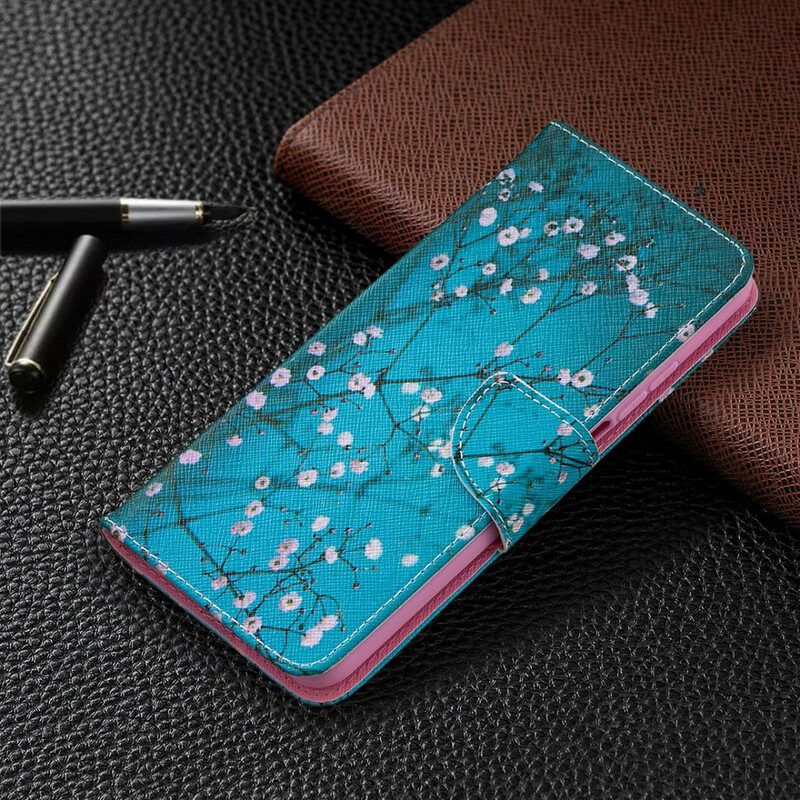 Flip Case Für Xiaomi Mi 10T / 10T Pro Blühender Baum