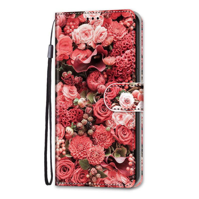 Flip Case Für Xiaomi Mi 10T / 10T Pro Blumenromantik