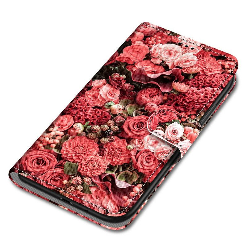 Flip Case Für Xiaomi Mi 10T / 10T Pro Blumenromantik