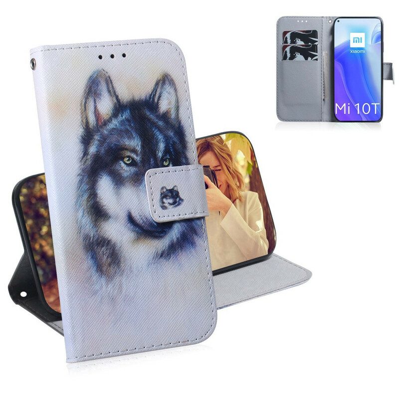 Flip Case Für Xiaomi Mi 10T / 10T Pro Hunde-look