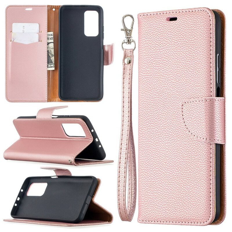 Flip Case Für Xiaomi Mi 10T / 10T Pro Flip Case Lychee Rabat Oblique