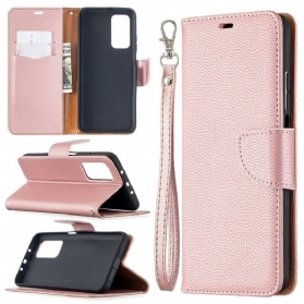 Flip Case Für Xiaomi Mi 10T / 10T Pro Flip Case Lychee Rabat Oblique