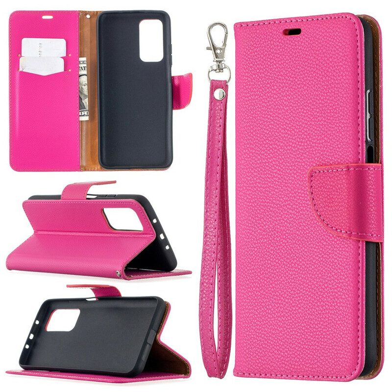 Flip Case Für Xiaomi Mi 10T / 10T Pro Flip Case Lychee Rabat Oblique