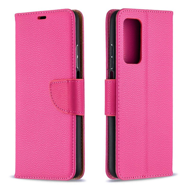 Flip Case Für Xiaomi Mi 10T / 10T Pro Flip Case Lychee Rabat Oblique