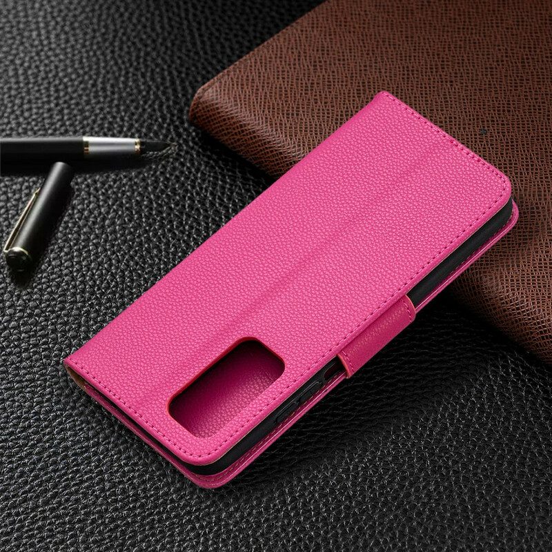 Flip Case Für Xiaomi Mi 10T / 10T Pro Flip Case Lychee Rabat Oblique