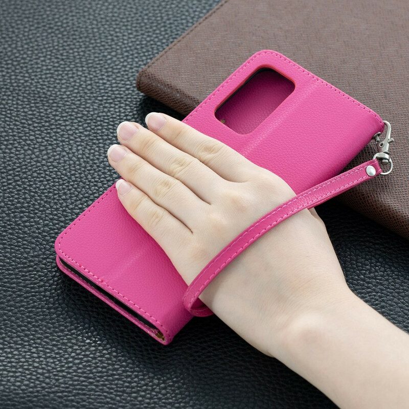 Flip Case Für Xiaomi Mi 10T / 10T Pro Flip Case Lychee Rabat Oblique