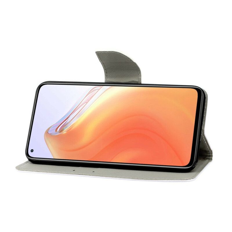 Flip Case Für Xiaomi Mi 10T / 10T Pro Mit Kordel Lebe Es Bei Lanyard