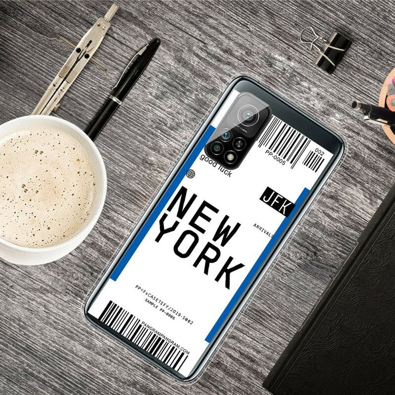 Handyhülle Für Xiaomi Mi 10T / 10T Pro Pass Nach New York