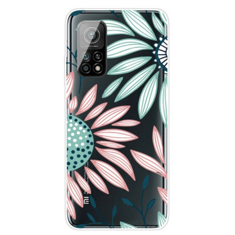 Handyhülle Für Xiaomi Mi 10T / 10T Pro Transparente Eine Blume