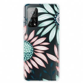 Handyhülle Für Xiaomi Mi 10T / 10T Pro Transparente Eine Blume