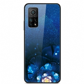 Hülle Für Xiaomi Mi 10T / 10T Pro Fancy Flowers Gehärtetes Glas