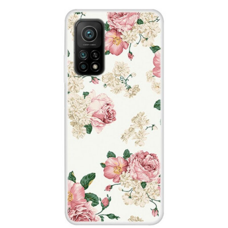 Hülle Für Xiaomi Mi 10T / 10T Pro Freiheitsblumen