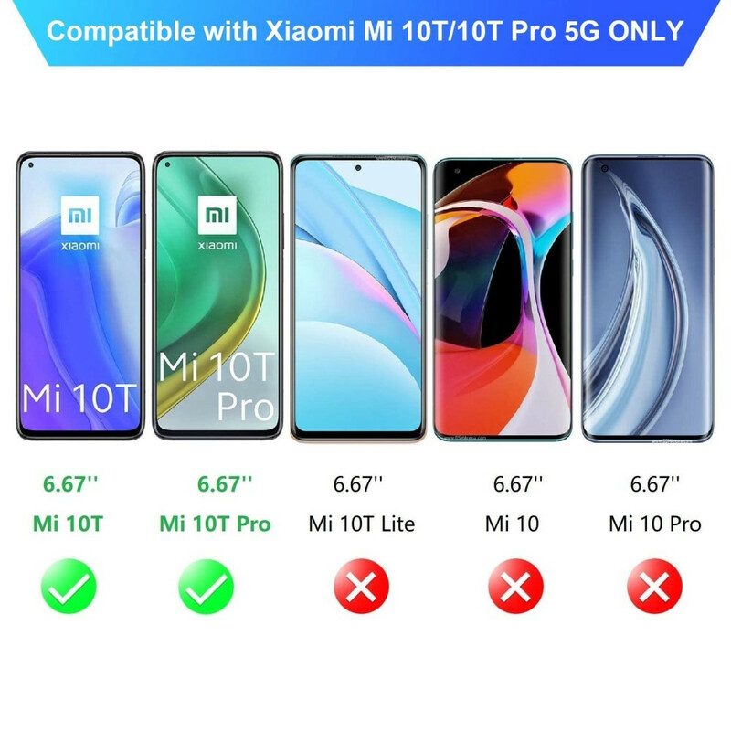 Hülle Für Xiaomi Mi 10T / 10T Pro Transparent