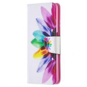 Lederhüllen Für Xiaomi Mi 10T / 10T Pro Pro Blumen-aquarell