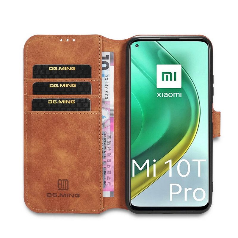 Lederhüllen Für Xiaomi Mi 10T / 10T Pro Dg.ming Retro