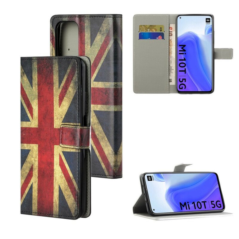 Lederhüllen Für Xiaomi Mi 10T / 10T Pro England-flagge