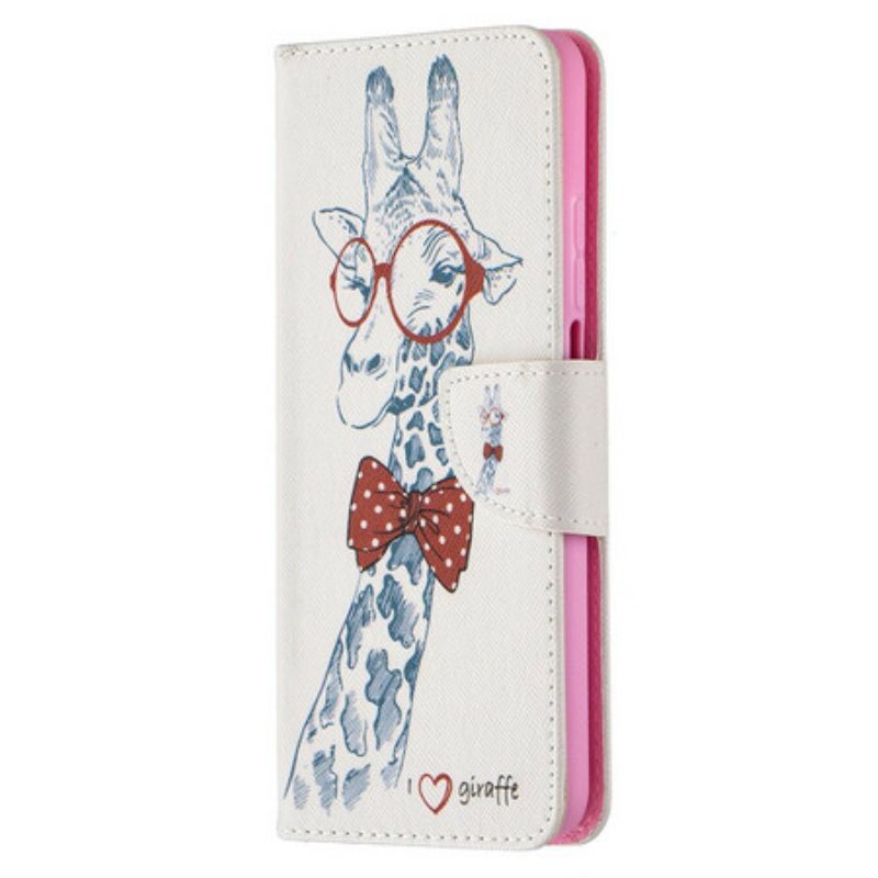 Lederhüllen Für Xiaomi Mi 10T / 10T Pro Kluge Giraffe