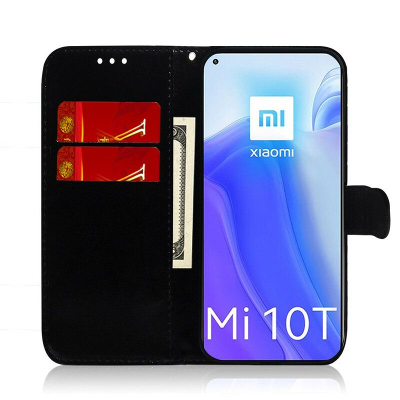 Lederhüllen Für Xiaomi Mi 10T / 10T Pro Pure Farbe