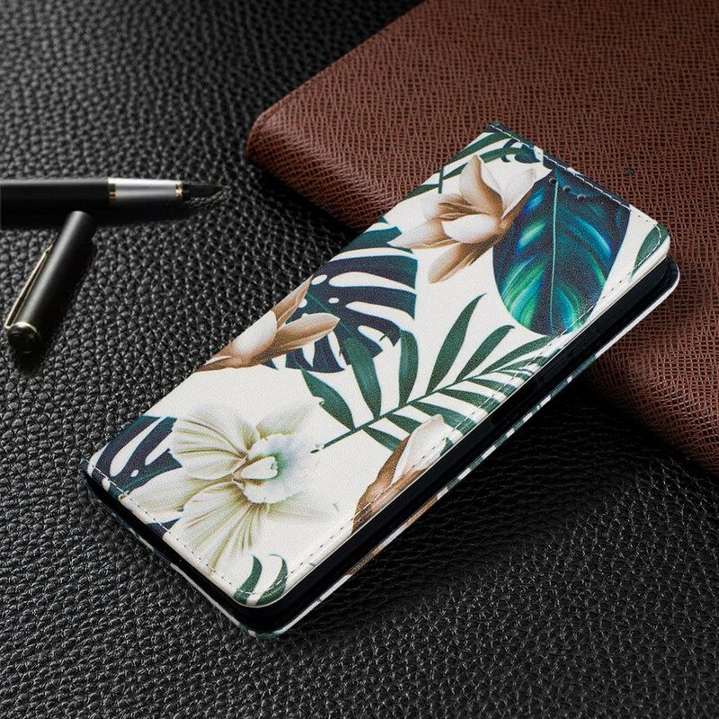 Schutzhülle Für Xiaomi Mi 10T / 10T Pro Flip Case Blätter