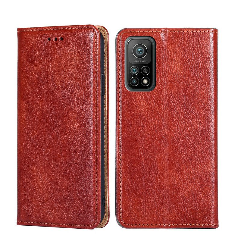 Schutzhülle Für Xiaomi Mi 10T / 10T Pro Flip Case Pure Farbe