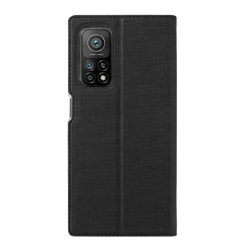 Schutzhülle Für Xiaomi Mi 10T / 10T Pro Flip Case Strukturiertes Vili Dmx