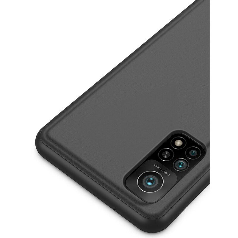 Schutzhülle Für Xiaomi Mi 10T / 10T Pro Spiegel Und Kunstleder