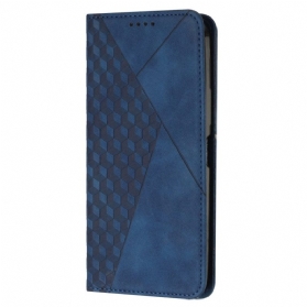 Flip Case iPhone 16 Plus Rautenmuster