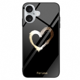 Hülle iPhone 16 Plus Für Love Black