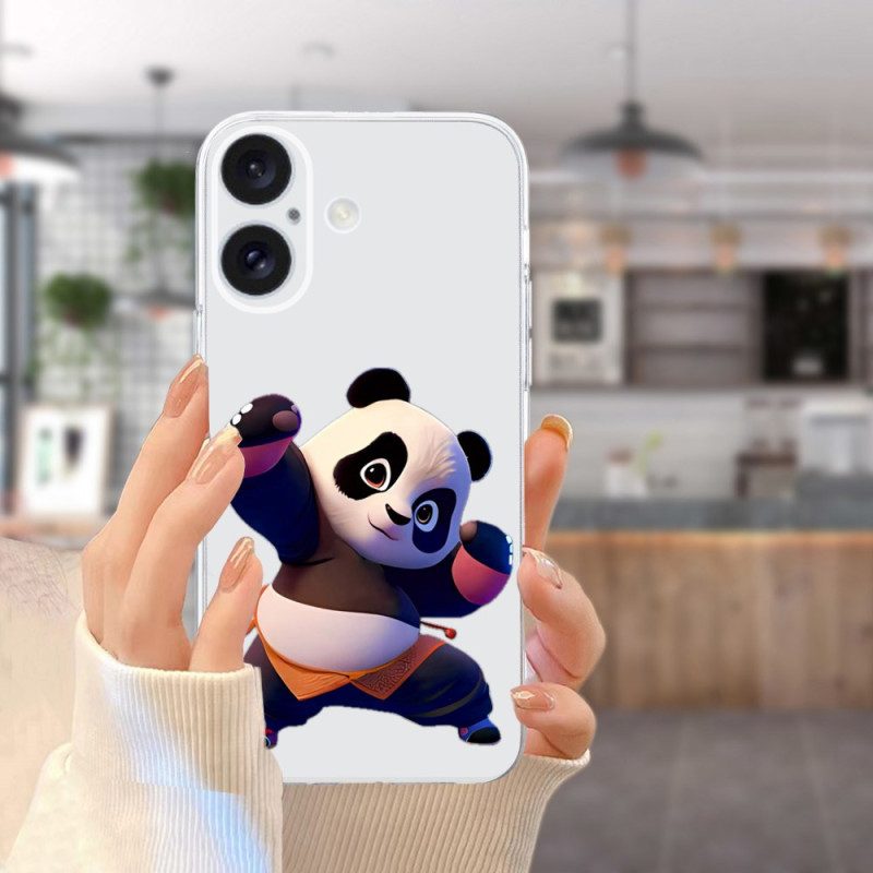 Hülle iPhone 16 Plus Handyhülle Panda