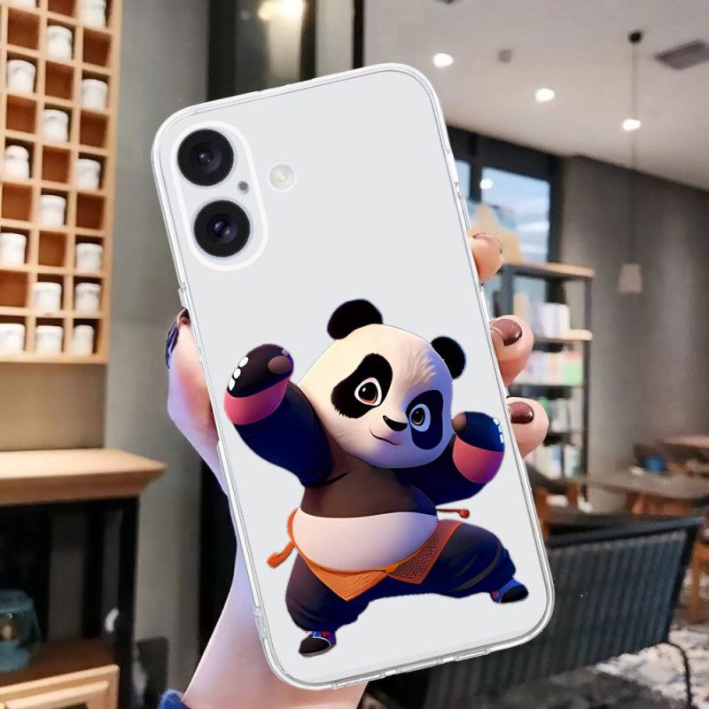 Hülle iPhone 16 Plus Handyhülle Panda