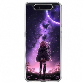 Hülle Für Samsung Galaxy A80 / A90 Magischer Vollmond