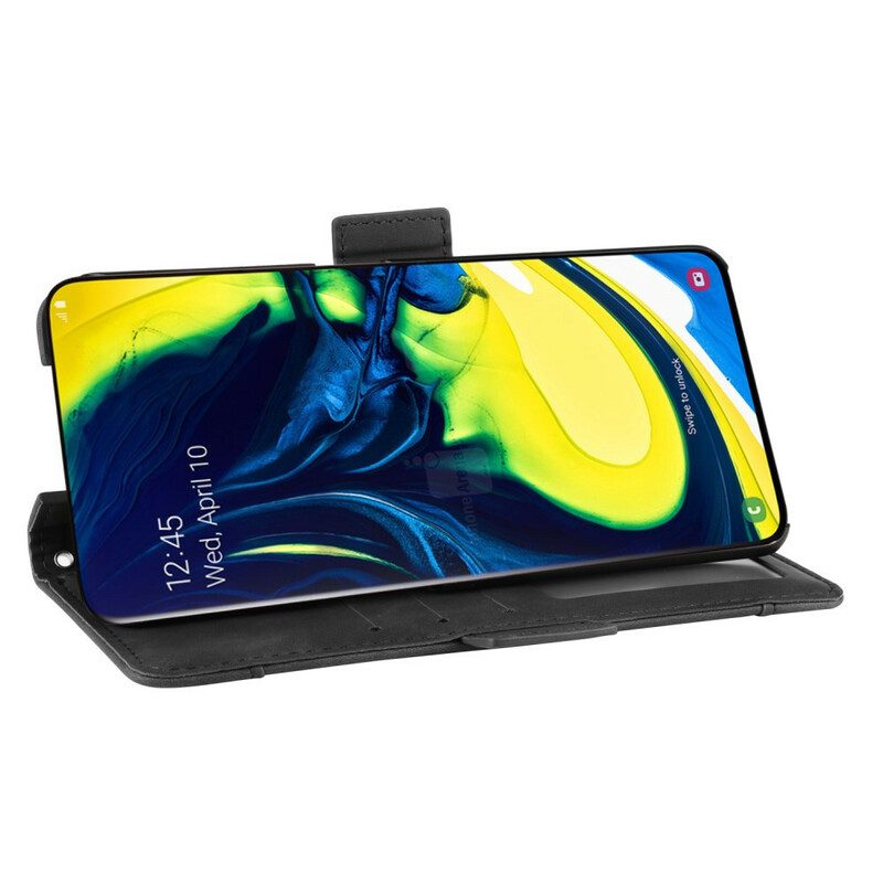 Lederhüllen Für Samsung Galaxy A80 / A90 Multi-card Premier Class