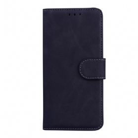 Flip Case Für Samsung Galaxy M32 Einfarbiges Design