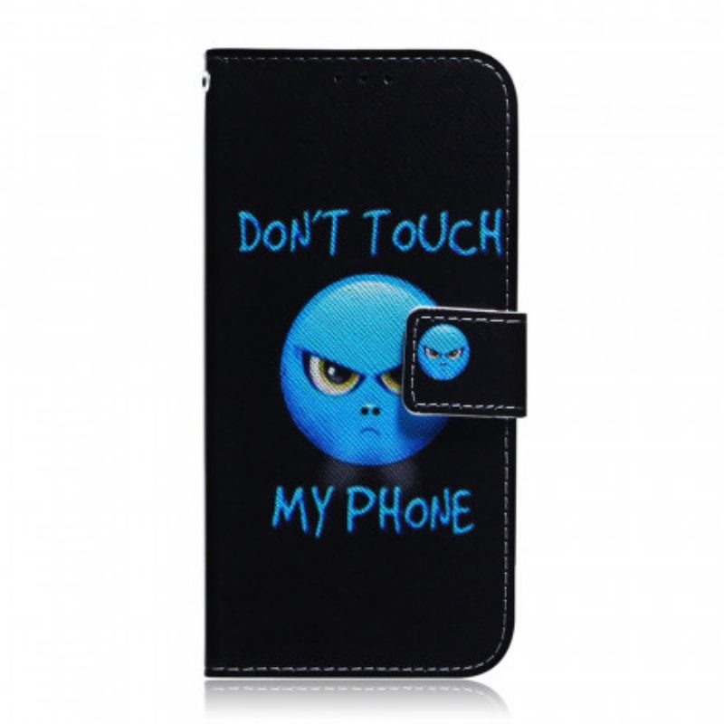 Flip Case Für Samsung Galaxy M32 Emoji-telefon