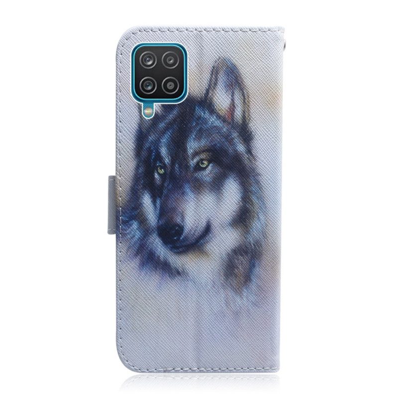 Flip Case Für Samsung Galaxy M32 Hunde-look